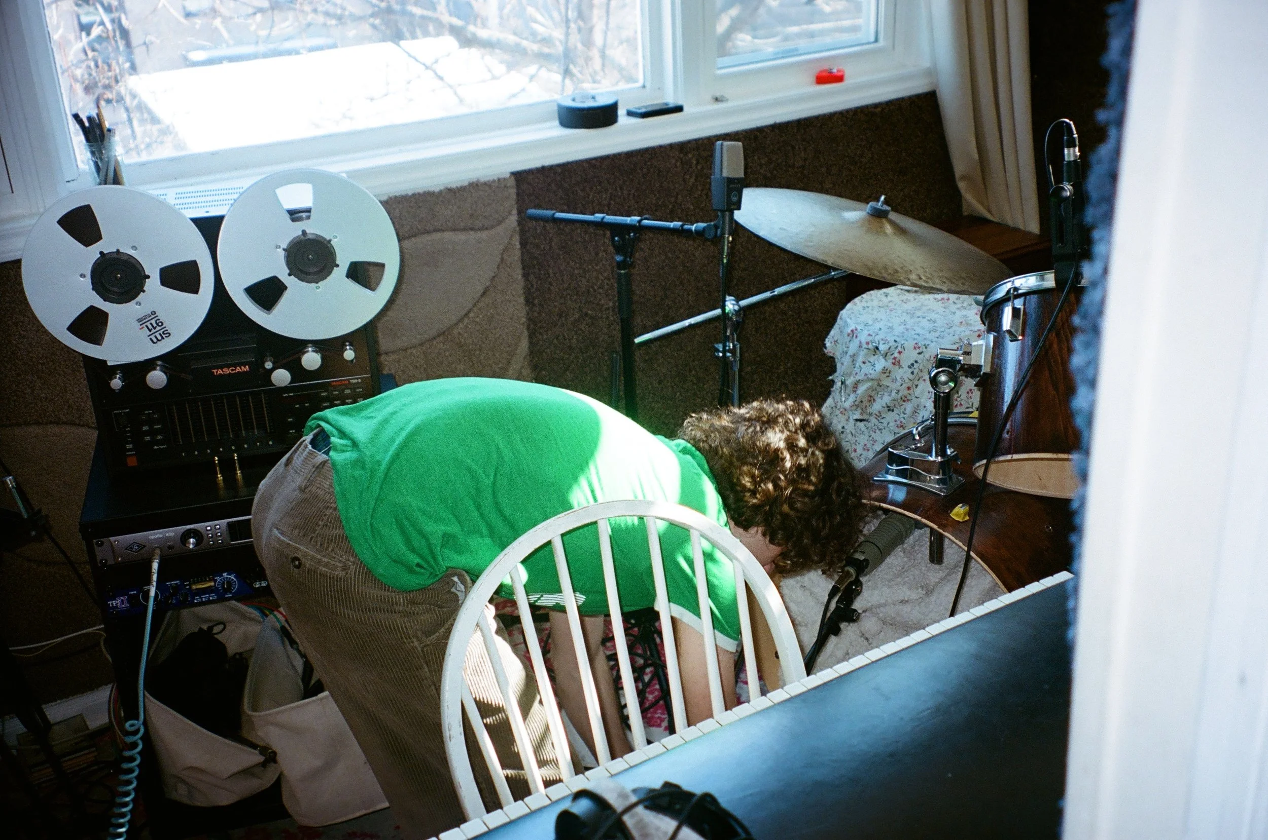 Jontan in the studio