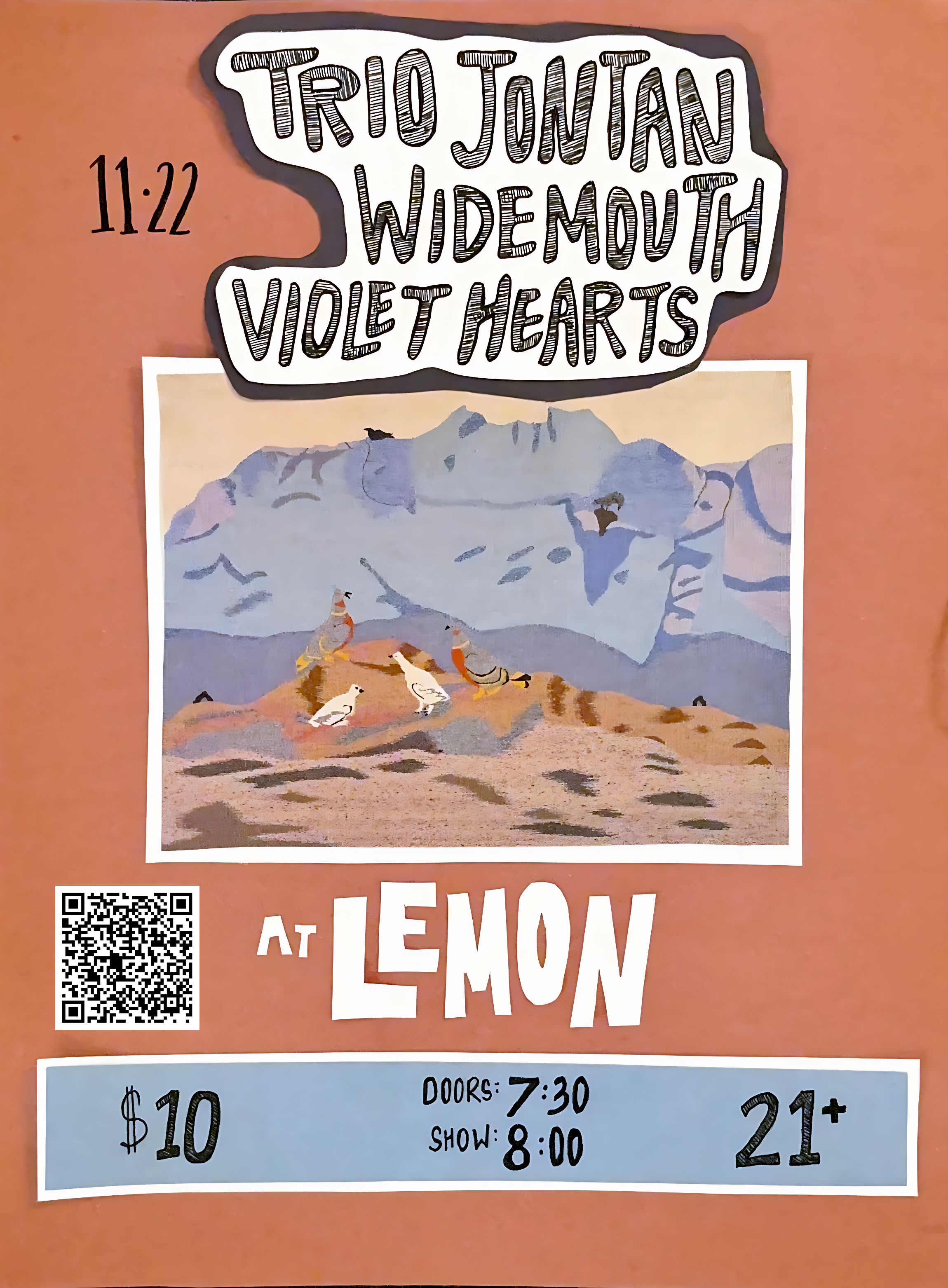 Jontan @ Lemon w/ Violet Hearts + Widemouth